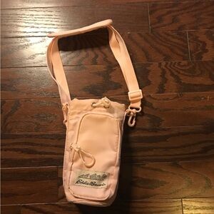 Eddie Bauer Light Pink Crossbody drink bottle Bag
